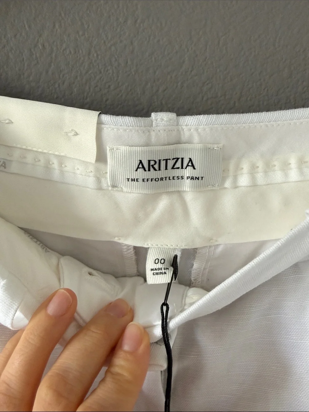 ARITZIA EFFORTLESS LINEN PANT